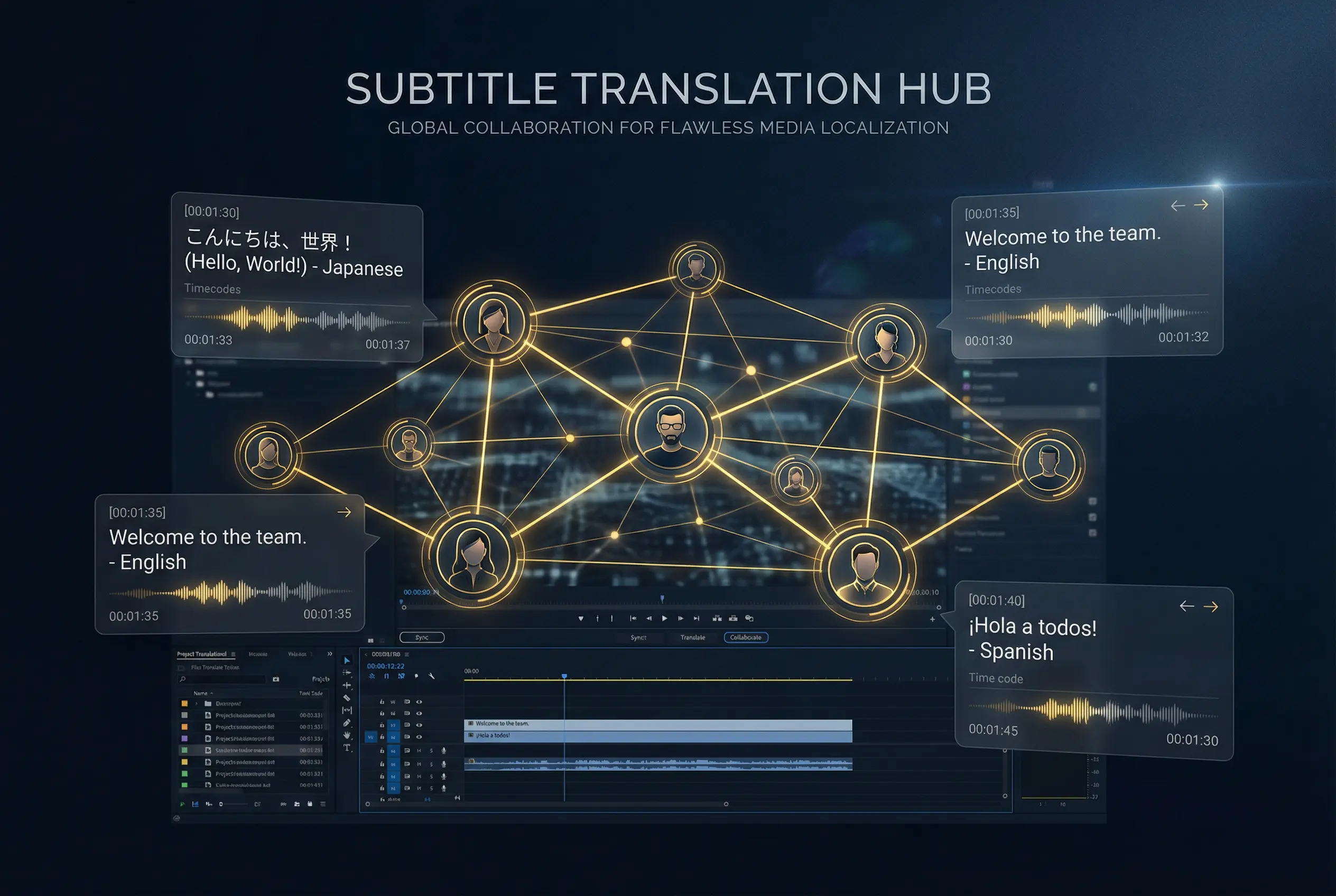 尤物视频 日韩字幕协作翻译场景